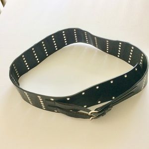 Accessories - Black Hip Belt Double Closure Grommets Size OS Accessories - Black Hip Belt Double Closure Grommets Size OS
